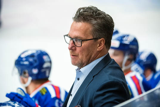 Oskarshamns tränare Håkan Åhlund deppar