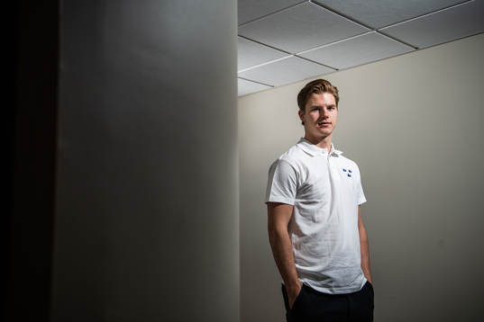 Victor Söderström of Sweden poses for a portrait