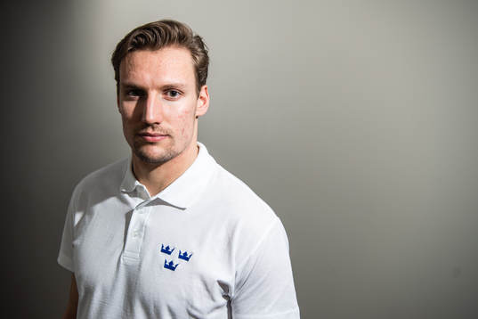 David Gustafsson of Sweden poses for a portrait