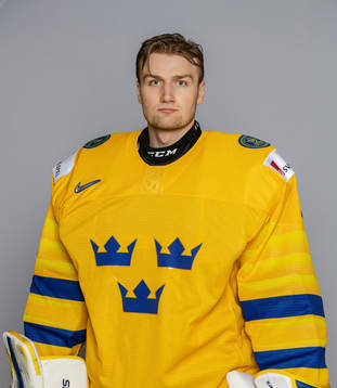 Goalkeeper Jesper Eliasson of Sweden poses for a portrait