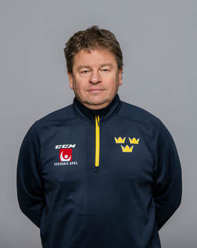 Jonas Fransson, Team Manager of Sweden poses for a portrait