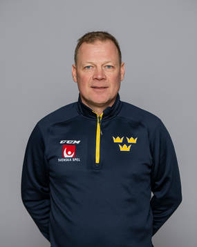 Henrik Stridh, Assistant coach of Sweden poses for a