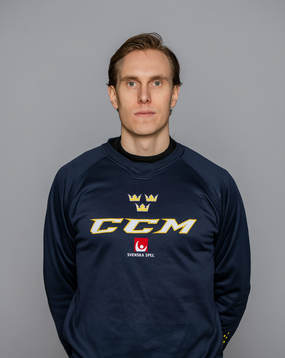 Joel Rönnmark, Assistant coach of Sweden poses for a