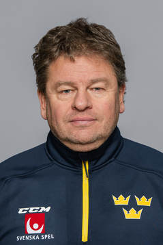 Jonas Fransson, Team Manager of Sweden poses for a portrait