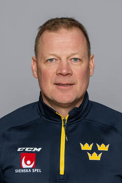 Henrik Stridh, Assistant coach of Sweden poses for a