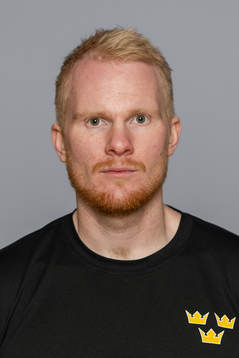 Adam Almqvist Andersson, Video Coach of Sweden poses for a