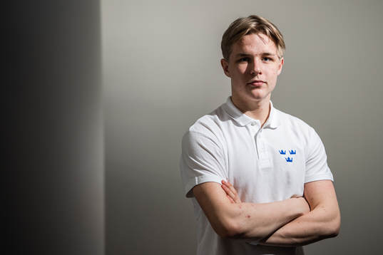 Jonatan Berggren of Sweden poses for a portrait