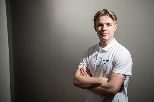 Jonatan Berggren of Sweden poses for a portrait