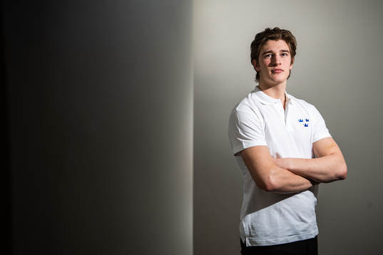 Oskar Bäck of Sweden poses for a portrait