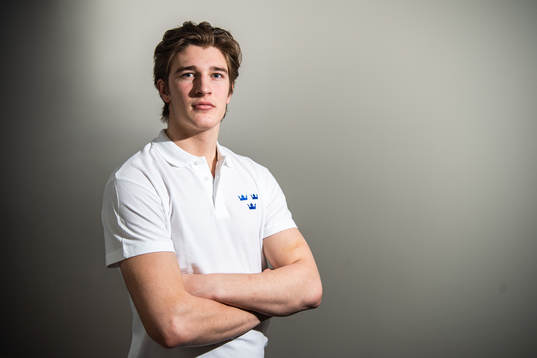 Oskar Bäck of Sweden poses for a portrait