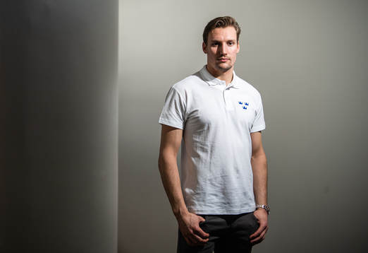 David Gustafsson of Sweden poses for a portrait