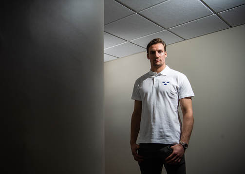 David Gustafsson of Sweden poses for a portrait