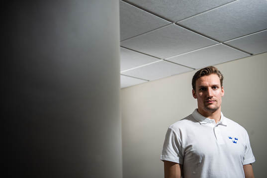David Gustafsson of Sweden poses for a portrait