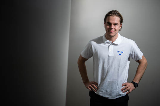 Samuel Fagemo of Sweden poses for a portrait