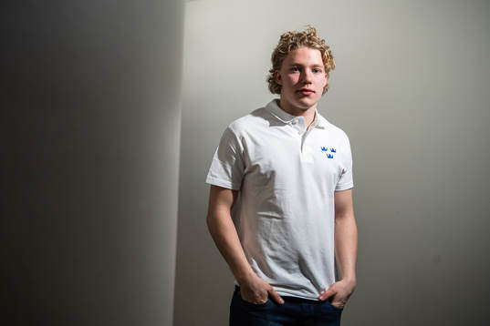 Karl Henriksson of Sweden poses for a portrait