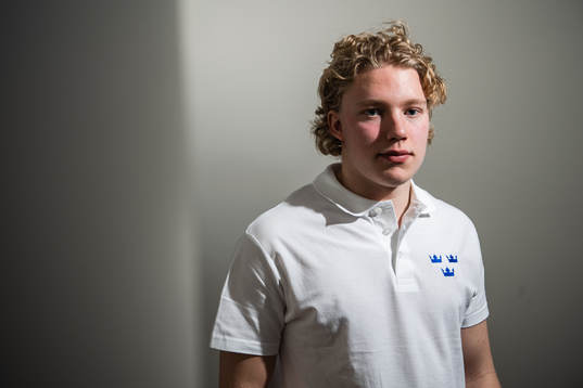 Karl Henriksson of Sweden poses for a portrait