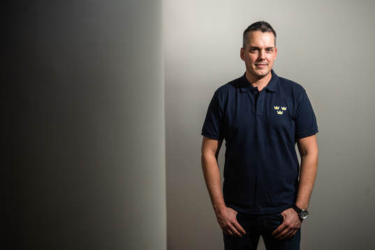 Tomas Montén, Head coach of Sweden poses for a portrait