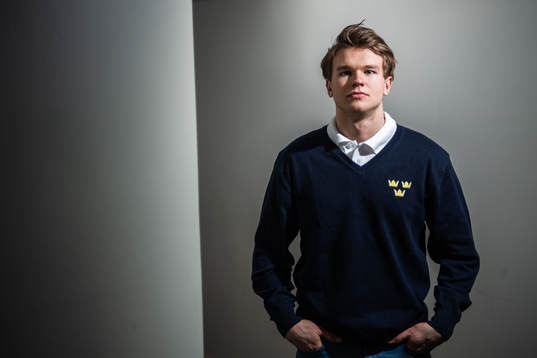 Mattias Norlinder of Sweden poses for a portrait