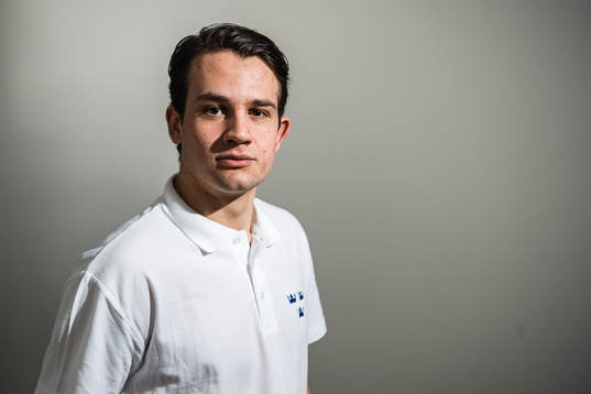 Linus Nässén of Sweden poses for a portrait