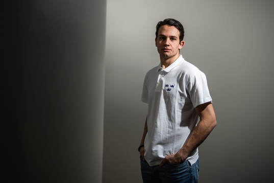 Linus Nässén of Sweden poses for a portrait