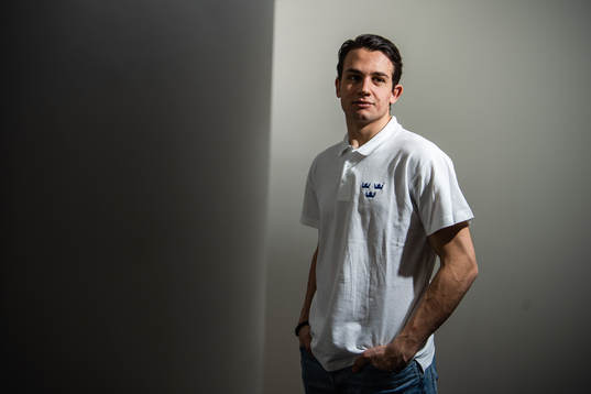 Linus Nässén of Sweden poses for a portrait