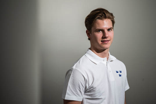 Victor Söderström of Sweden poses for a portrait