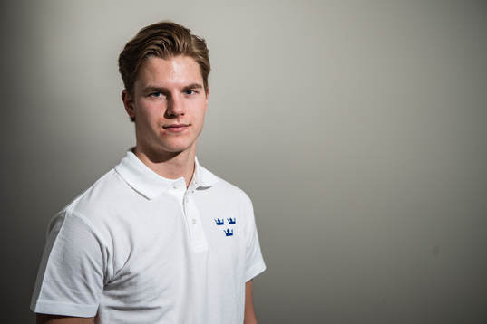 Victor Söderström of Sweden poses for a portrait