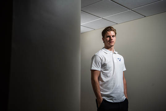 Victor Söderström of Sweden poses for a portrait
