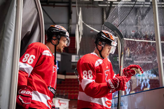Örebros Mathias Bromé och Joonas Rask