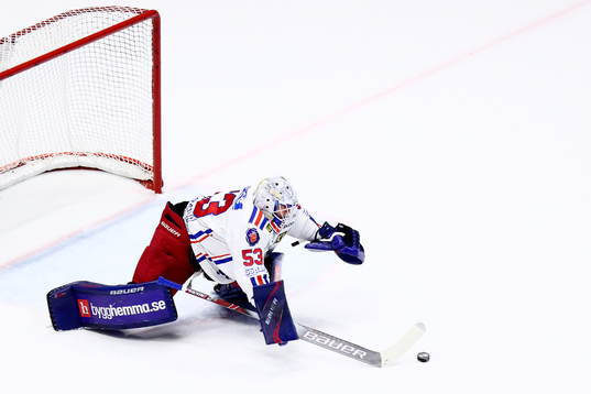 Oskarshamns målvakt Fredrik Pettersson-Wentzel