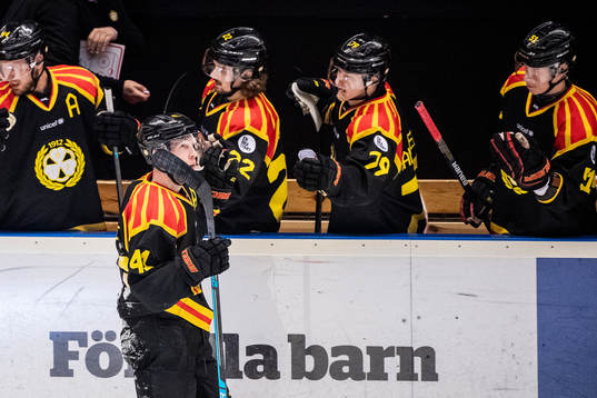 Brynäs Greg Scott jublar