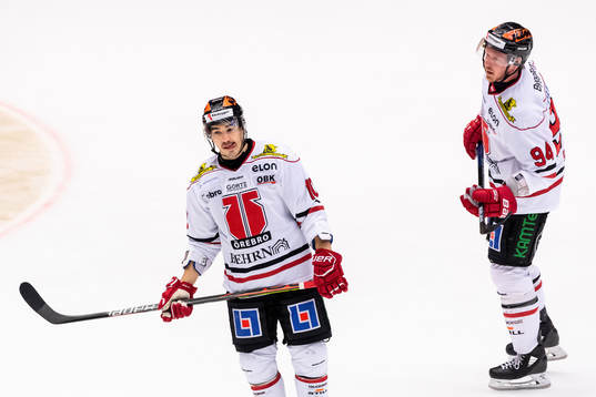 Örebros Shane Harper och Ryan Stoa deppar