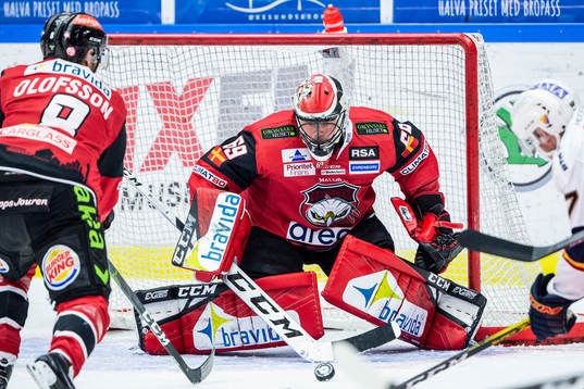 Malmö Redhawks målvakt Oscar Alsenfelt