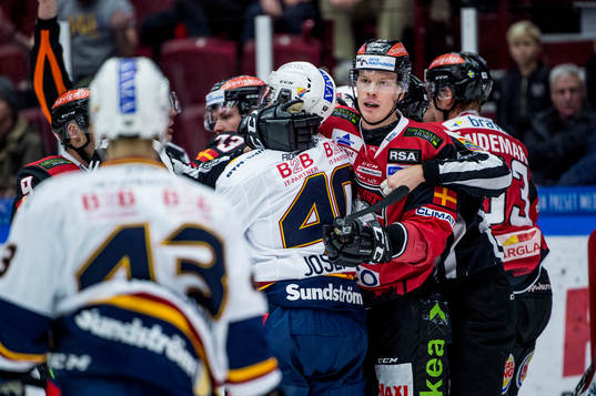 Malmö Redhawks Lars Bryggman i bråk med Djurgårdens