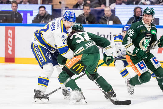 Leksands Sebastian Wännström och Färjestads Albert