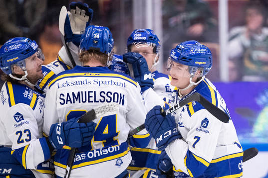 Leksands Lucas Nordsäter jublar