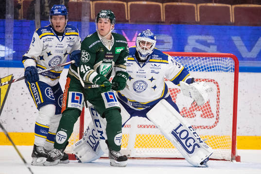 Leksands Filip Johansson och Färjestads Michael Latta