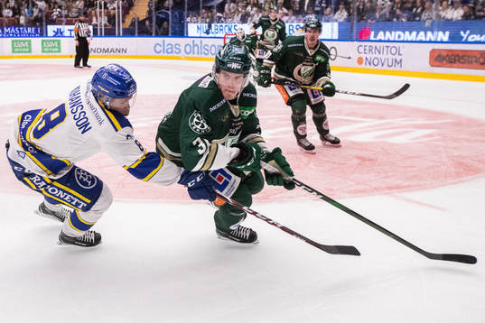 Leksands Filip Johansson och Färjestads Carl Jakobsson