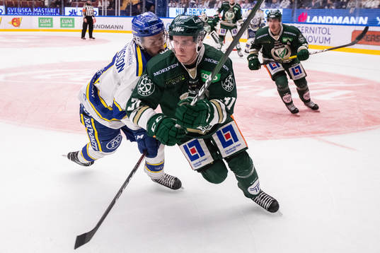 Leksands Filip Johansson och Färjestads Carl Jakobsson