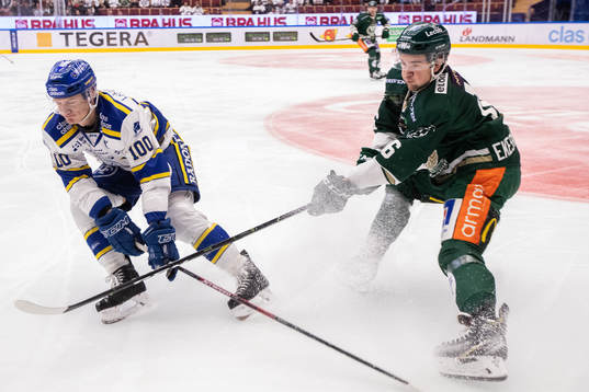 Leksands Martin Karlsson och Färjestads Lucas