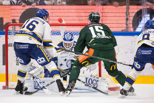 Leksands målvakt Axel Brage