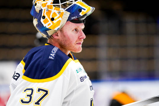 Hv71s målvakt Jonas Gunnarsson