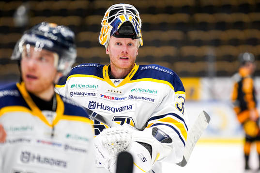 Hv71s målvakt Jonas Gunnarsson