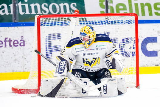 Hv71s målvakt Jonas Gunnarsson