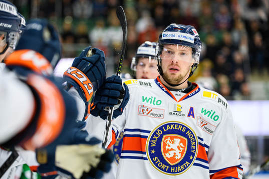 Växjös Martin Lundberg jublar