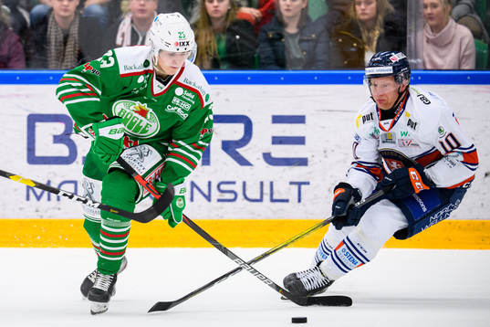 Rögles Melker Eriksson och Växjös Richard Gynge
