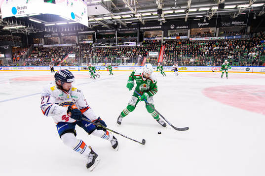 Rögles Kodie Curran och Växjös Martin Lundberg
