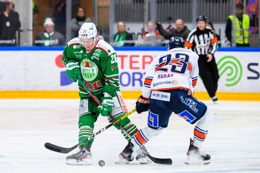 Rögles Anton Bengtsson och Växjös Roman Horak