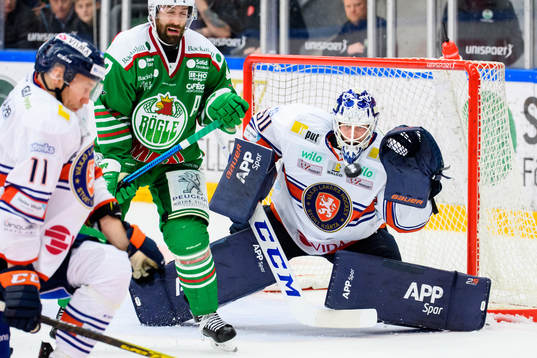 Växjös målvakt Viktor Fasth