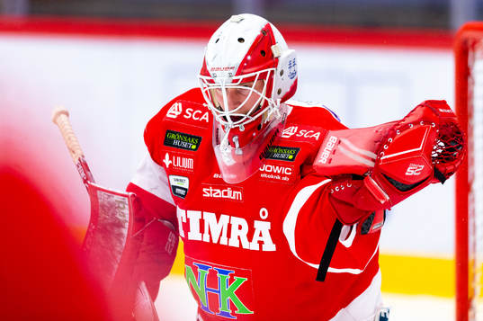 Timrås målvakt Victor Brattström